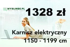 Karnisz elektryczny 1150 cm - 1199 cm Warszawa