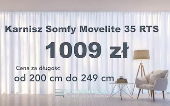 Karnisz elektryczny 200 cm 2m somfy Warszawa