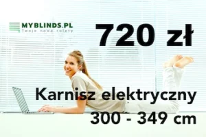 Karnisz elektryczny 300-349 Sklep Warszawa