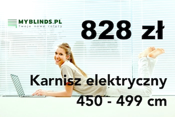 Karnisz elektryczny 450-499 Sklep Warszawa