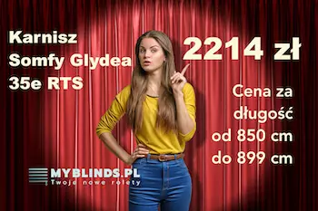 Karnisz somfy glydea 850 899 Warszawa