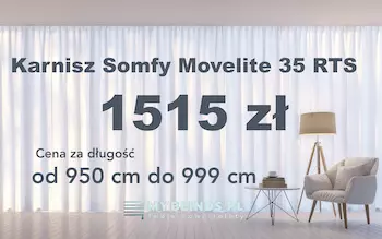 Karnisz somfy movelite 950 - 999 Warszawa